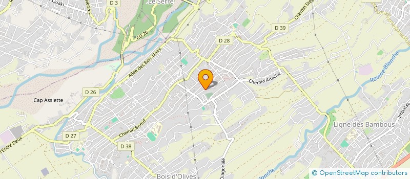 localisation de l'entreprise VARIETES CREOLES à SAINT-PIERRE