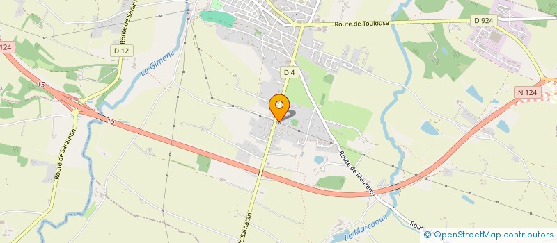 localisation de l'entreprise VARIETTE  GIMONT