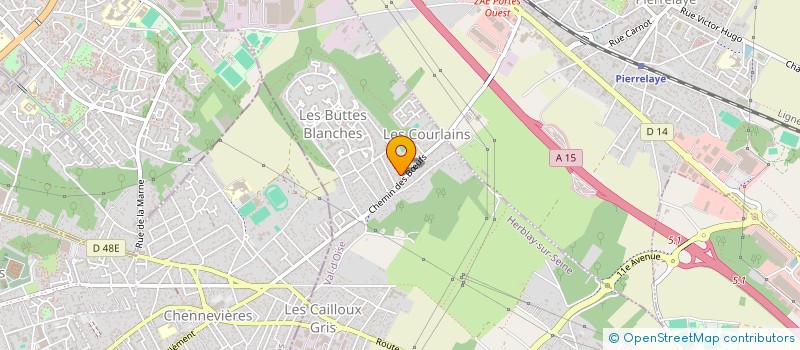 localisation de l'entreprise VARIETY OF WINE  HERBLAY-SUR-SEINE