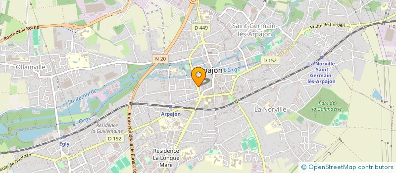 localisation de l'entreprise VARIEZ VOS PLAISIRS à ARPAJON