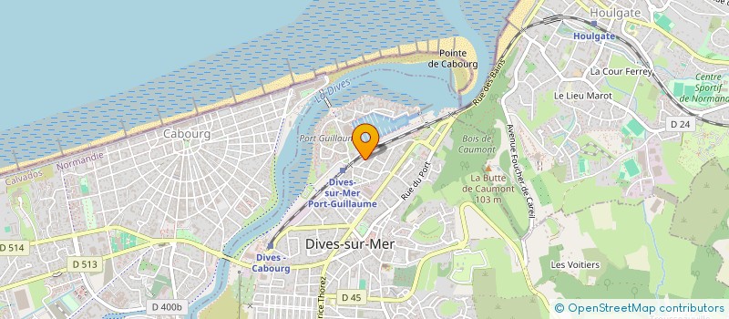 localisation de l'entreprise VARIGAULT SARL à DIVES-SUR-MER
