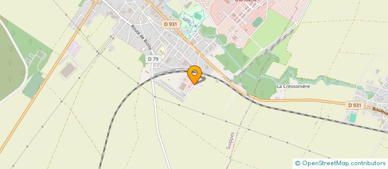 localisation de l'entreprise VARIN FINANCE  SUIPPES