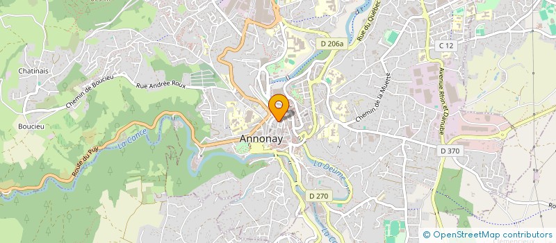 localisation de l'entreprise VARINDER SINGH à ANNONAY
