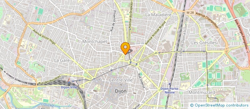 localisation de l'entreprise VARIOT à DIJON