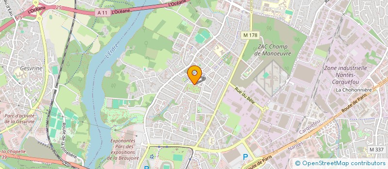 localisation de l'entreprise VARKARIS & CO à NANTES