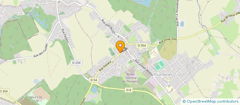 localisation de l'entreprise VARL GROUP  THUMERIES