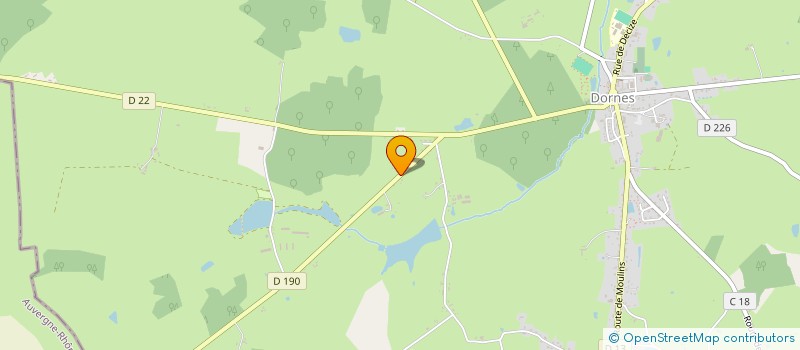 localisation de l'entreprise VARLET AL - GONNIN JP  DORNES