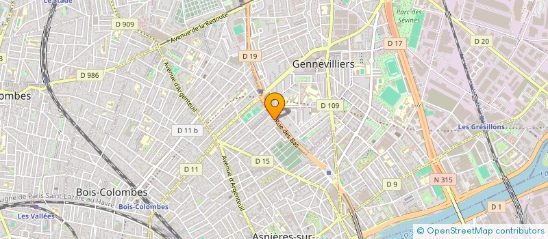localisation de l'entreprise VARLET DESIGN à ASNIERES-SUR-SEINE