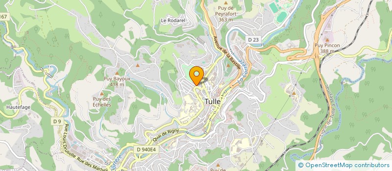 localisation de l'entreprise VARMAS  TULLE