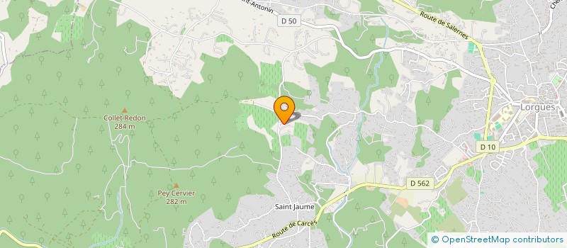 localisation de l'entreprise VARMATECH  LORGUES