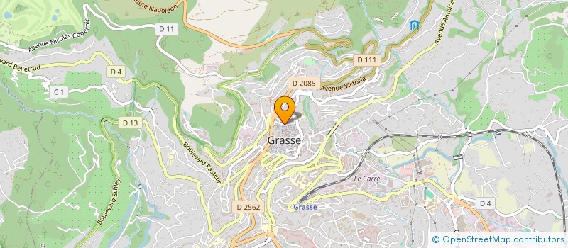 localisation de l'entreprise VARNA à GRASSE