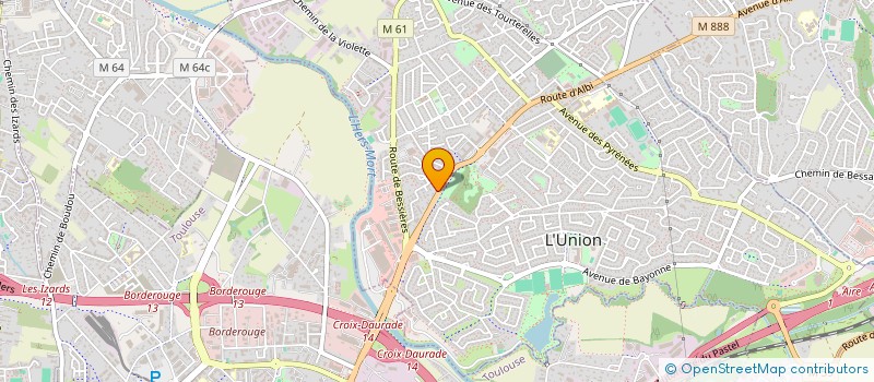 localisation de l'entreprise VARNA à L'UNION