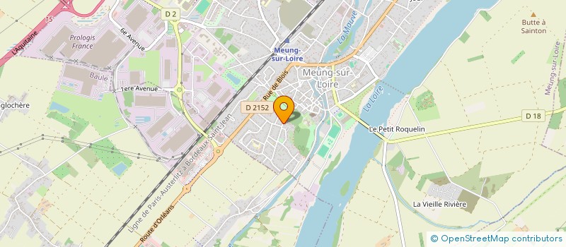 localisation de l'entreprise VARNA IMMOBILIER à MEUNG-SUR-LOIRE
