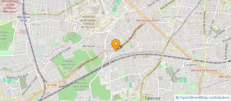 localisation de l'entreprise VARO  TALENCE