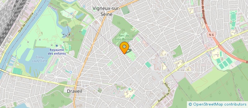 localisation de l'entreprise VARO à DRAVEIL