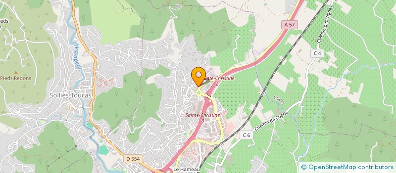 localisation de l'entreprise VAROISE D'ETUDES ET DE REALISATIONS  SOLLIES-PONT