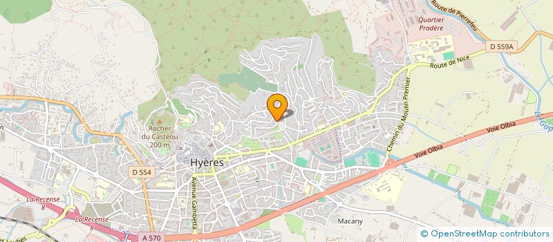 localisation de l'entreprise VAROISE DE GESTION ET AMENAGEMENT à HYERES