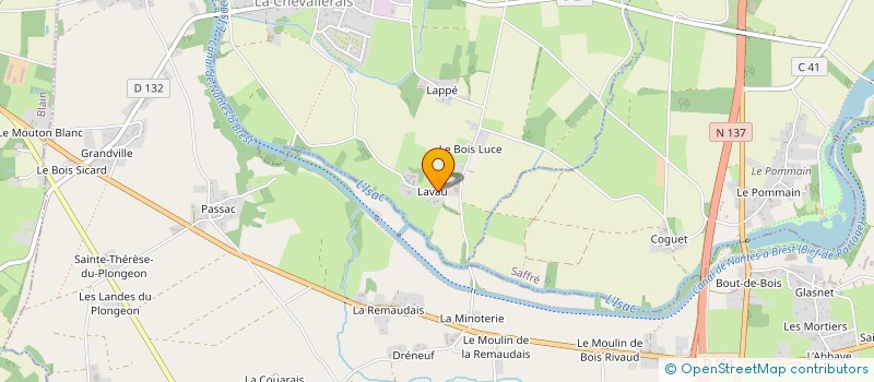 localisation de l'entreprise VAROMAEL  LA CHEVALLERAIS