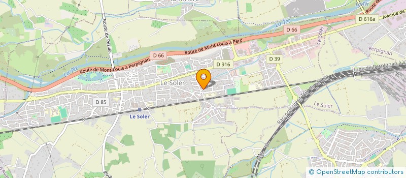 localisation de l'entreprise VARON PERE ET FILS  LE SOLER