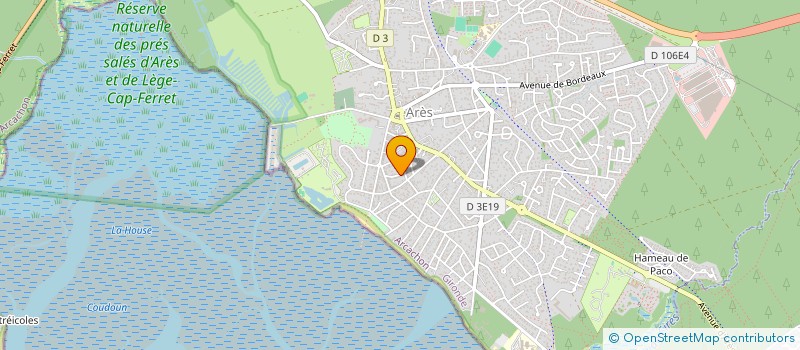 localisation de l'entreprise VARONE  ARES