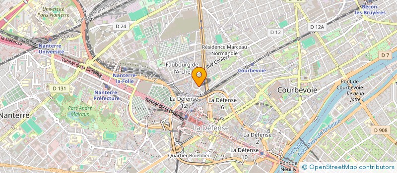 localisation de l'entreprise VARONIS FRANCE à COURBEVOIE
