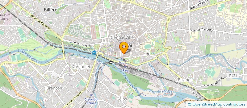 localisation de l'entreprise VAROQ à PAU