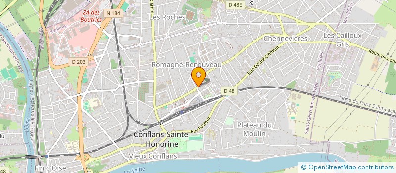 localisation de l'entreprise VAROTIJO  MONTIGNY-SUR-LOING