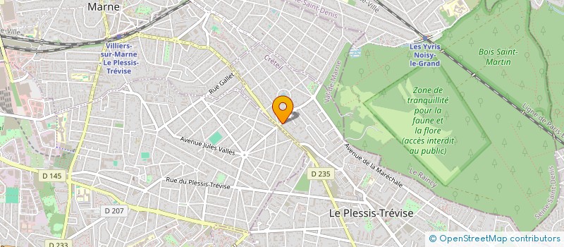 localisation de l'entreprise VAROUJAN  LE PLESSIS-TREVISE