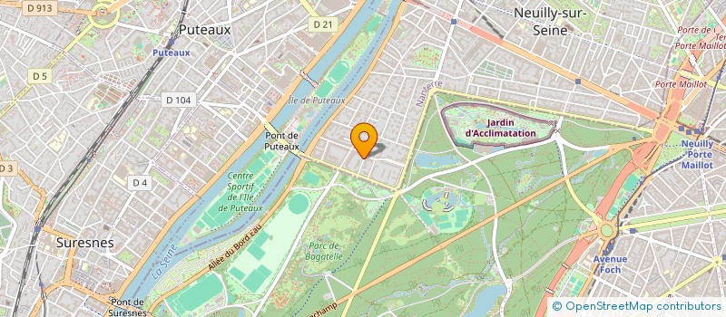 localisation de l'entreprise VARPHGREEN  NEUILLY-SUR-SEINE