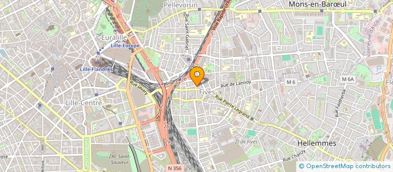 localisation de l'entreprise VARRAS à LILLE
