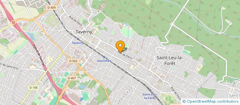 localisation de l'entreprise VARREN RENOVATION à TAVERNY