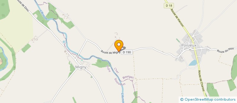 localisation de l'entreprise VARROUMAT  POISIEUX