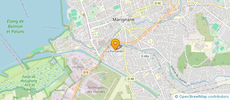 localisation de l'entreprise VARRUCCIU  MARIGNANE
