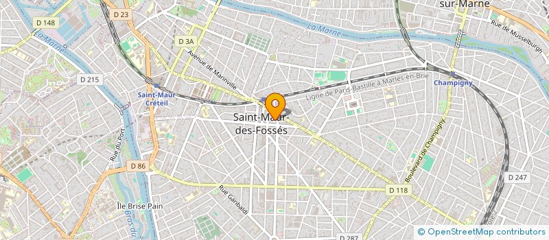 localisation de l'entreprise VARS 236 à SAINT-MAUR-DES-FOSSES