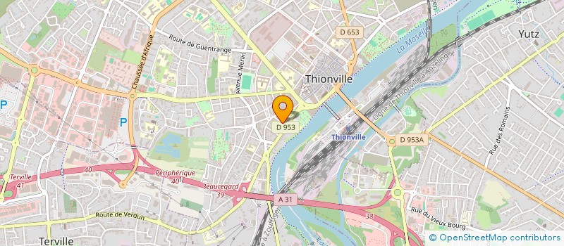 localisation de l'entreprise VARS à THIONVILLE