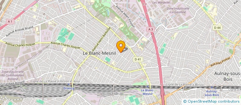 localisation de l'entreprise VARSA à LE BLANC-MESNIL