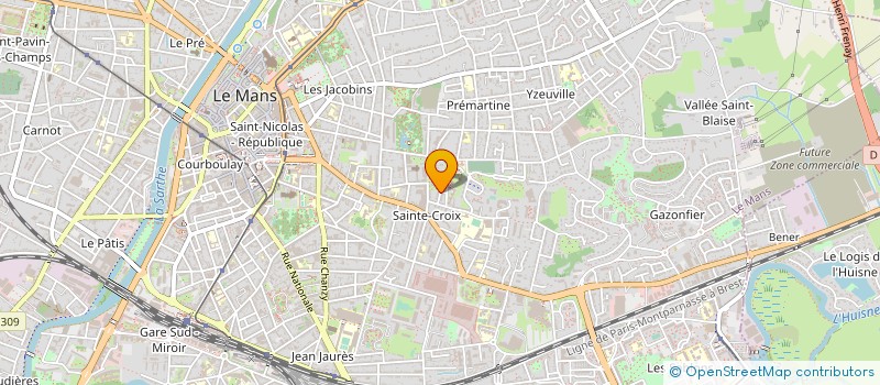 localisation de l'entreprise VARSO RECORDS  LE MANS