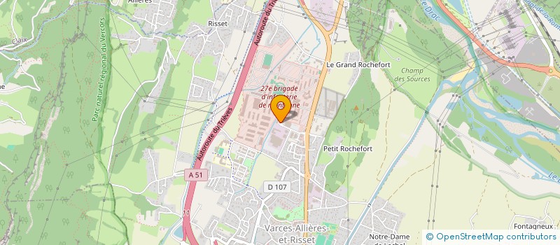 localisation de l'entreprise VARSOVIE  VARCES-ALLIERES-ET-RISSET