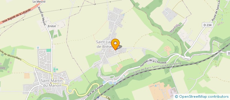 localisation de l'entreprise VARSOVYA  SAINT-LAURENT-DE-BREVEDENT