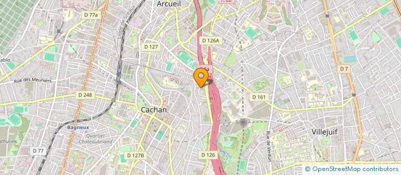 localisation de l'entreprise VARTO AND CO  CACHAN