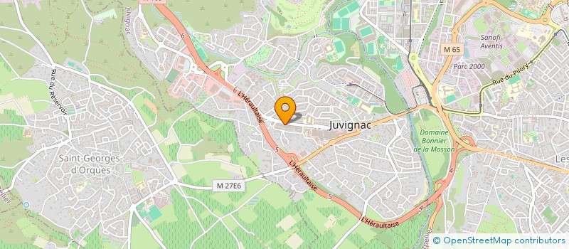 localisation de l'entreprise VARTO IMMOBILIER  JUVIGNAC