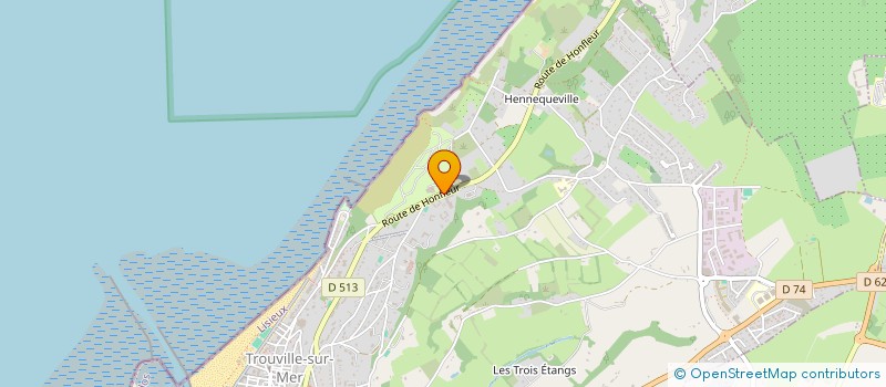 localisation de l'entreprise VARUNA GLOBAL TRAD  TROUVILLE-SUR-MER