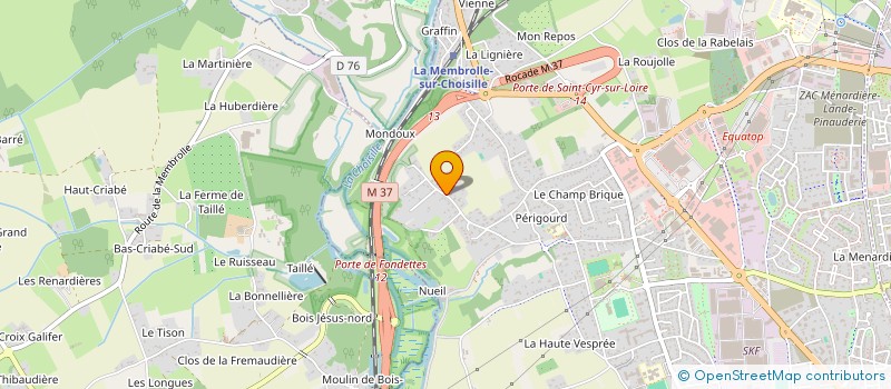 localisation de l'entreprise VARYKINO  SAINT-CYR-SUR-LOIRE