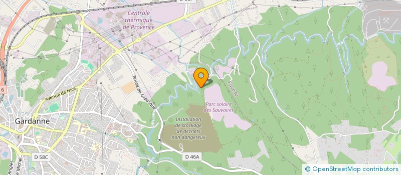 localisation de l'entreprise VAS à GARDANNE