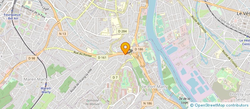 localisation de l'entreprise VAS  LE PECQ