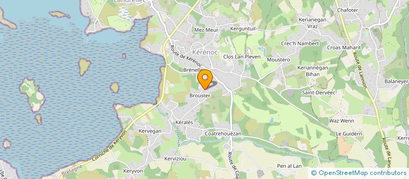 localisation de l'entreprise VAS-TE FAIRE LIRE AILLEURS  PLEUMEUR-BODOU