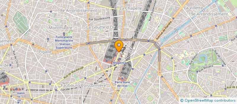 localisation de l'entreprise VASANTH COIFFURE  PARIS