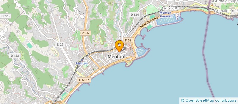 localisation de l'entreprise VASAV à MENTON