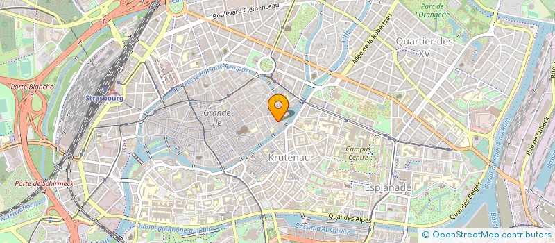 localisation de l'entreprise VASC'O à STRASBOURG