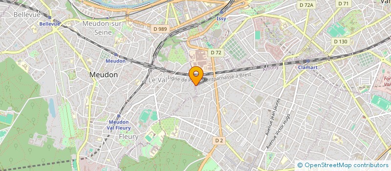 localisation de l'entreprise VASCO A. à CLAMART